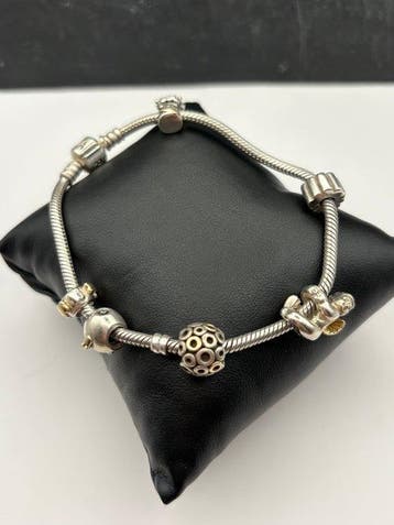 Zonder minimumprijs - Pandora - Armband Zilver - Goud en, Nieuw