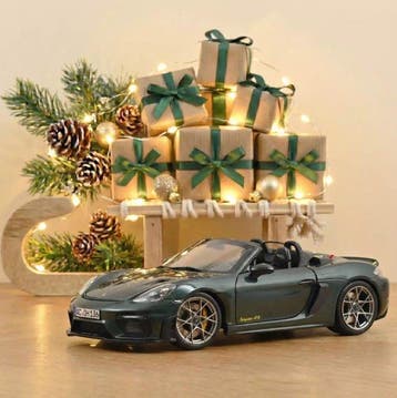 Norev 1:18 - Voiture de sport miniature - Porsche 718 Spyder