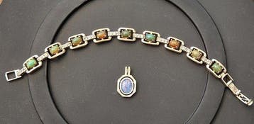 Sans prix de réserve - Ensemble de bijoux 2 pièces Argent, Bijoux, Sacs & Beauté, Bijoux anciens