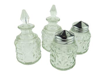 Menagesetje van persglas, Verzenden