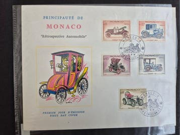Monaco 1885/2005 - Timbres, blocs et enveloppes de Monaco,, Timbres & Monnaies