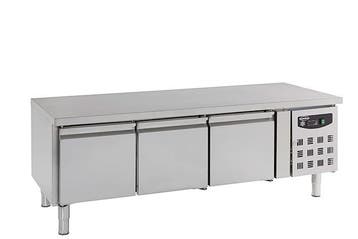 Koelwerkbank met 3 Deuren en is 650mm hoog, Zakelijke goederen, Horeca | Keukenapparatuur, Verzenden, Nieuw in verpakking, Koelen en Vriezen