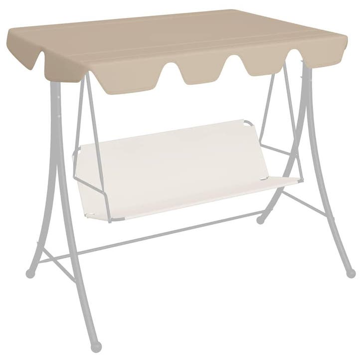 vidaXL Vervangingsluifel voor schommelbank 150/130x105/70 cm, Tuin en Terras, Partytenten, Nieuw, Verzenden