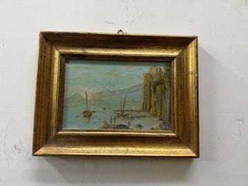 Scuola di Posillipo (XX) - Marina Napoletana - NO RESERVE