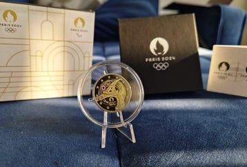 Frankrijk. 2 Euro 2024 La Tour Eiffel Danse Proof (Zonder