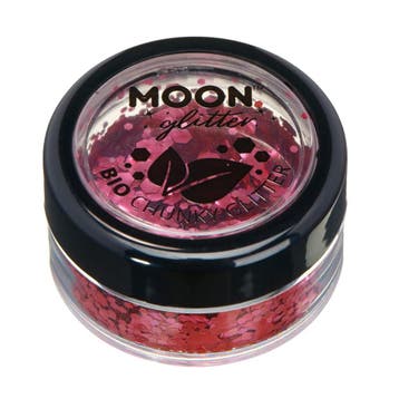 Moon Glitter Bio Chunky Glitter Pink 3g, Verzenden, Nieuw