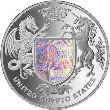 Verenigde Staten. 1000 Satoshi 2025 Puma - Binary World 1 oz