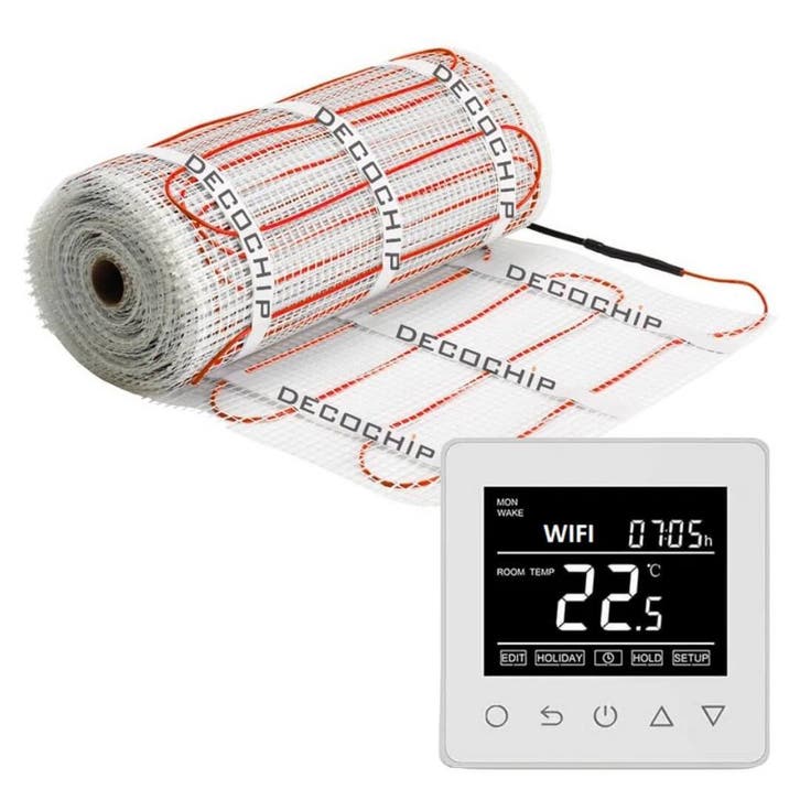 Elektrische vloerverwarmingsmat / vloerverwarming, Doe-het-zelf en Bouw, Verwarming en Radiatoren, Overige typen, Nieuw, Ophalen of Verzenden
