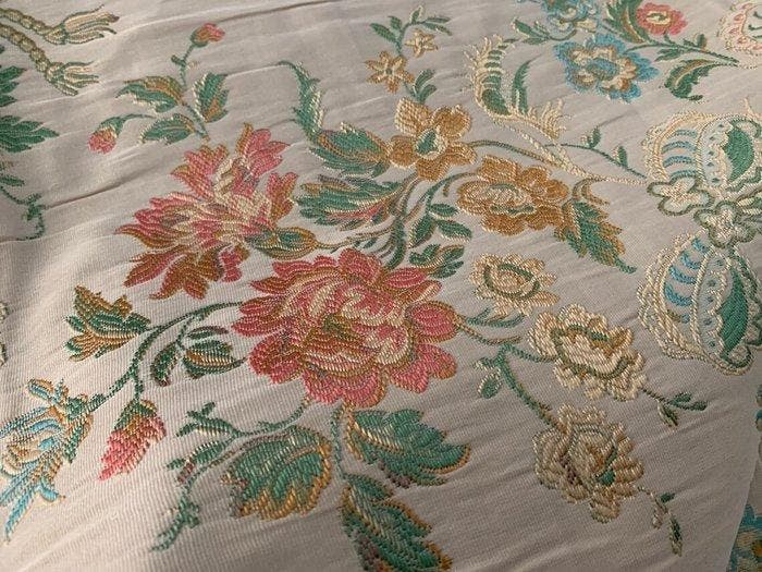 Verfijnde en luxueuze stof in San Leucio-stijl - Meubelstof, Antiquités & Art, Tapis & Textile