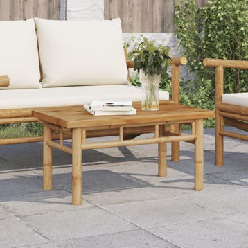 vidaXL Salontafel 70x40x35 cm bamboe, Verzenden