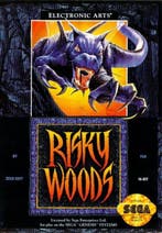 Risky Woods - Sega Genesis - NTSC (Losse Cassette), Games en Spelcomputers, Games | Sega, Ophalen of Verzenden, Zo goed als nieuw