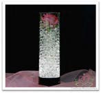Glas Vaas 28 cm met Ledbodem, Hobby en Vrije tijd, Nieuw