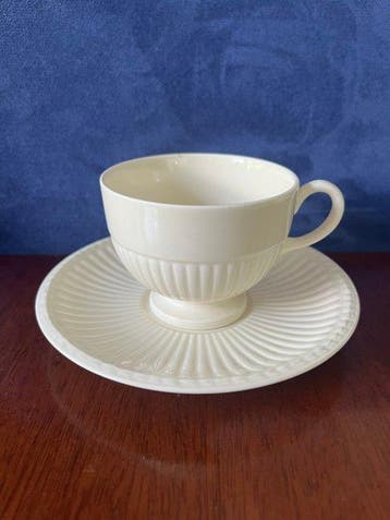 Wedgwood - Koffie- en theeservies (12) - Edme - Aardewerk -, Antiek en Kunst