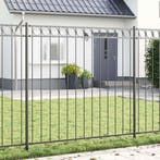 vidaXL Heckelement ASSEN Grijs 170 x 170 cm Staal, Tuin en Terras, Verzenden, Nieuw