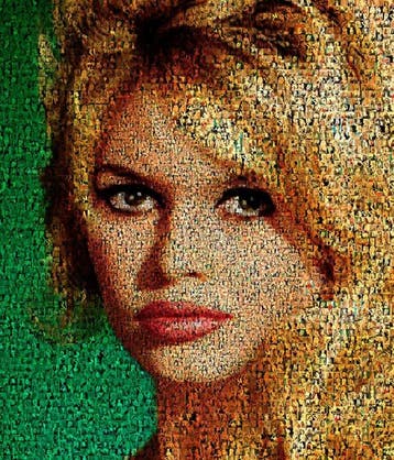 David Law (1967) - Crypto Bardot VI - Format XL 50x75