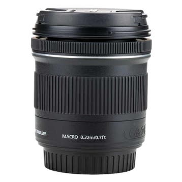 Canon EF-S 10-18mm f/4.5-5.6 IS STM met garantie, Ophalen of Verzenden, Gebruikt