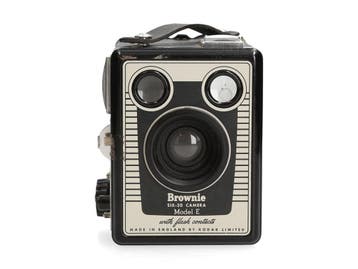 Kodak Brownie Six-20 Camera Model E - 1 jaar garantie, Audio, Tv en Foto, Ophalen of Verzenden, Zo goed als nieuw