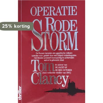 Operatie Rode Storm 9789022977286 Tom Clancy, Verzenden, Gelezen, Tom Clancy