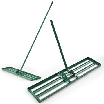 2dekans | Gazonrakel- Ergonomische Steel-Gazonhark - 91 cm x, Tuin en Terras, Ophalen of Verzenden, Nieuw