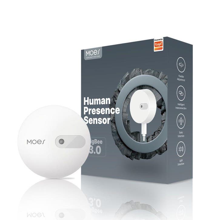 MOES ZSS-LP-HP02-MS aanwezigheidssensor - Zigbee 3.0, Hobby & Loisirs créatifs, Composants électroniques, Envoi