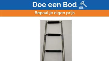 Bieden: Stainless Steel 3-Steps Bathing Ladder for Quicksil, Ophalen of Verzenden, Nieuw