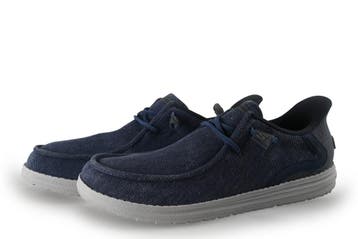 Skechers Instappers in maat 43 Blauw, Verzenden, Overige typen