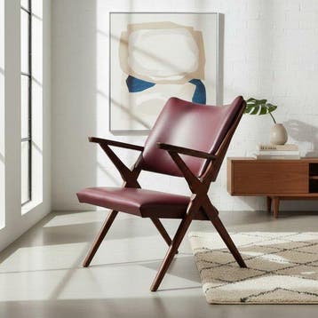 Dal Vera - Fauteuil - Mid-eeuwse, Mod. Easy Chair in stile