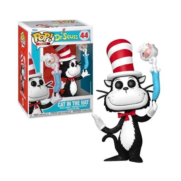 Funko Pop Plus: Dr Seuss  Cat in the Hat 44 Special Edition, Collections, Jouets miniatures, Envoi