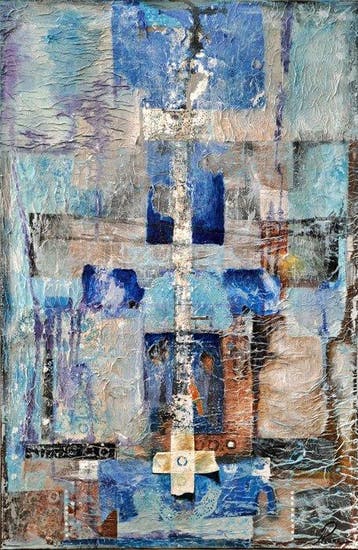 Riera - TRANSITUS CRUCIS -XL, Antiek en Kunst, Kunst | Schilderijen | Modern