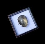 Ring van gouden obsidiaan uit Mexico. Montage op 925 zilver.