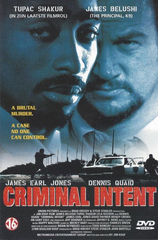 Criminal intent (dvd nieuw), Cd's en Dvd's, Dvd's | Actie, Ophalen of Verzenden