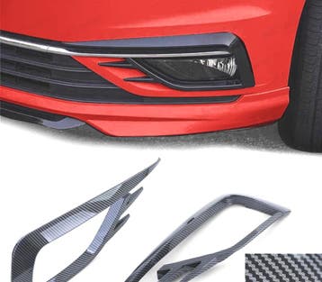 Grilles Antibrouillard Pour Volkswagen Vw Golf 7 17-20 Carbo, Verzenden