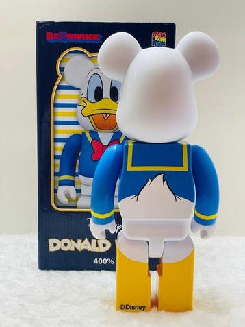Medicom toy - BE@RBRICK x Disney 400% Donald Duck Bearbrick