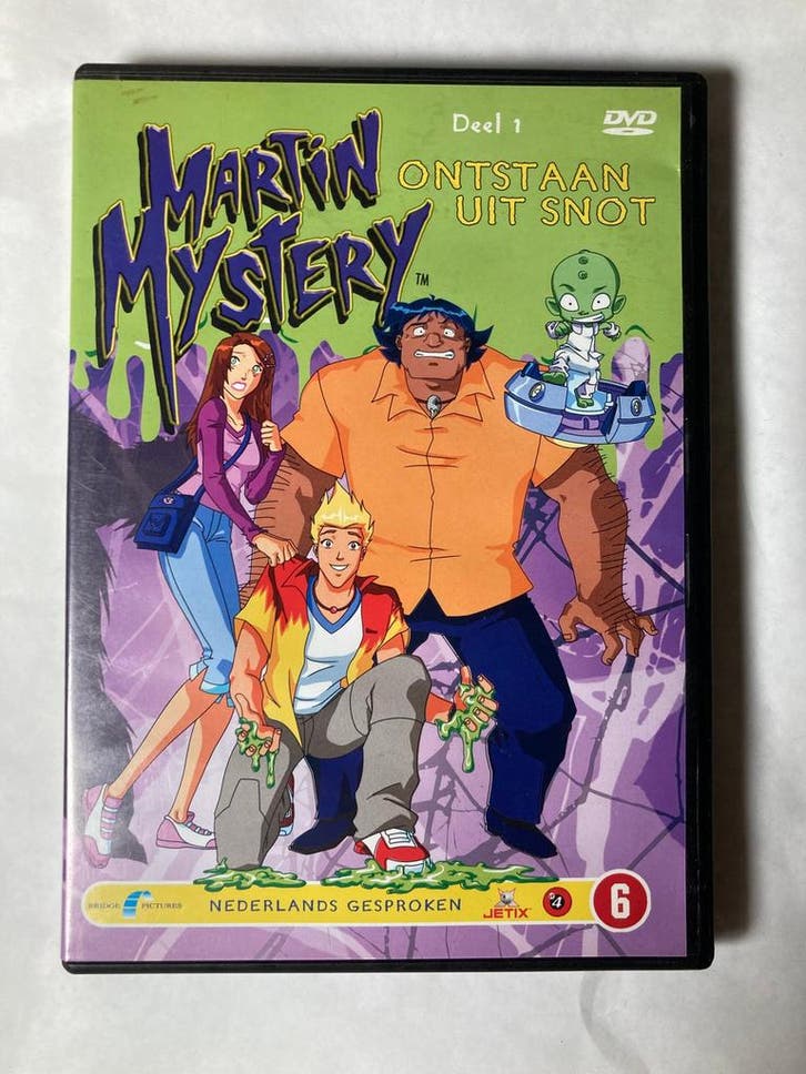 MARTIN MYSTERY DEEL 1 ONTSTAAN UIT SNOT (DVD), Cd's en Dvd's, Dvd's | Overige Dvd's, Gebruikt