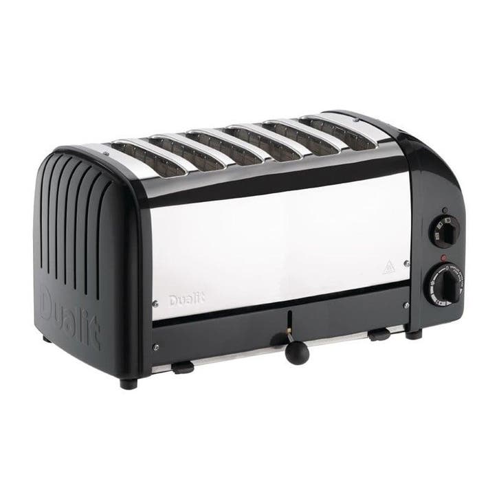 Broodrooster zwart 60145 | Cap.6st. | 195 sneden/h | 230V |, Zakelijke goederen, Horeca | Keukenapparatuur, Nieuw in verpakking