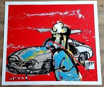 Herman Brood (1946-2001) - Mercedes 300 SL