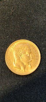 Frankrijk. Napoléon III. 20 Francs 1866-BB, Strasbourg