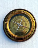 Boussole - bois désordonné, Antiquités & Art