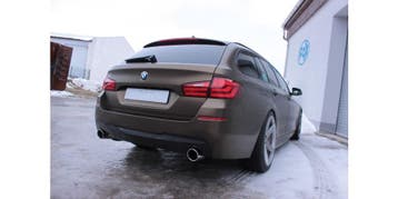 FOX BMW F11 535d einddemper rechts/links single flow - 1x100, Verzenden, Nieuw