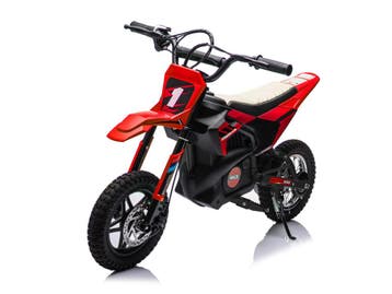 Crossmotor, 24 volt elektrische kinder motor met geveerde wi, Ophalen of Verzenden, Nieuw