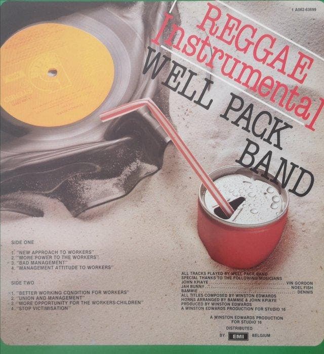 Very rare instrumental roots album...The Well Pack Band !! -, CD & DVD, Vinyles Singles