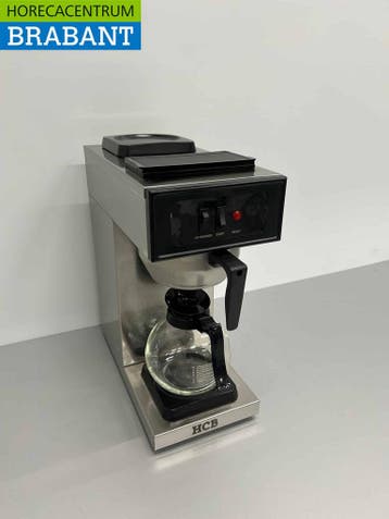 HCB RVS Koffiemachine Koffieautomaat met kan 1,8 liter 230V, Zakelijke goederen, Ophalen of Verzenden, Nieuw in verpakking