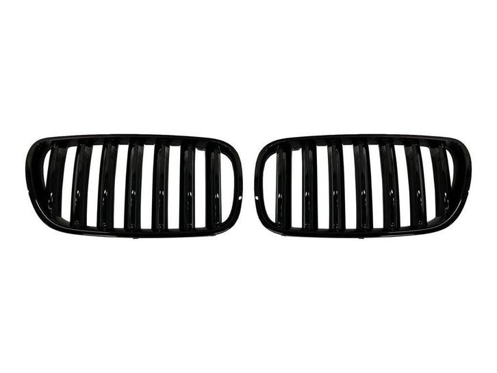 Glans Zwart Nieren Grill Set BMW X3 E83 LCI B0205, Auto-onderdelen, Carrosserie, Nieuw, BMW, Voor, Links, Rechts