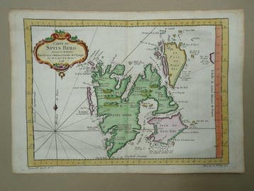 Norvège - Spitsbergen, Pôle Nord; Jacques Nicolas Bellin -