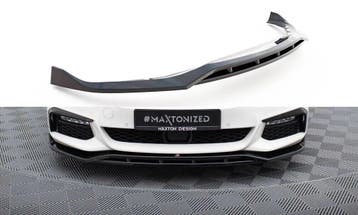 Maxton Frontsplitter V3 BMW 5 Serie G30 G31 2017-2020 B9898, Nieuw, Voor, BMW