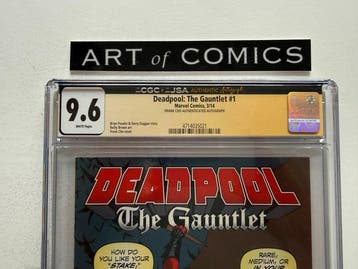 Deadpool: The Gauntlet #1 - Signed by Frank Cho - CGC, Boeken, Nieuw