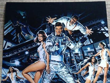 James Bond 007: Moonraker - Signed by Sir Roger Moore (+) &