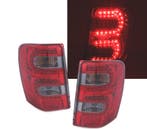 FEUX ARRIÈRE JEEP GRAND CHEROKEE 99-05 LED ROUGE FUMÉ, Verzenden