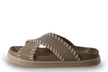 Posh Slippers in maat 43 Beige, Kleding | Dames, Schoenen, Slippers, Verzenden, Beige, Zo goed als nieuw
