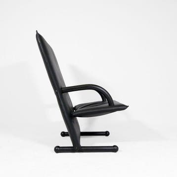 Arflex - Burkhard Vogtherr - Lounge stoel - Leder, Metaal